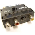 DocMicro-Adaptateur P&eacute;ritel SVHS + RCA + Audio