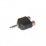 DocMicro-C&acirc;ble JACK St&eacute;r&eacute;o 3,5 MM <-> 2 * RCA Femelle
