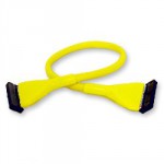 DocMicro-C&acirc;ble rond pour lecteur de disquette Jaune 45cm