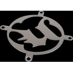 Sharkoon-Grille M&eacute;tal taill&eacute;e au laser 80mm UNREAL