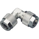 DocMicro-Coude M&eacute;tal pour tuyau 10/13mm