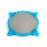 DocMicro-Filtre Anti-Poussi&egrave;re Rond PVC BLEU R&eacute;actif aux UV 120x120