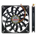 Scythe-KAZE JYU Slim 2000 - 100*100*12mm - 29.2dBA - 27.60CFM - SY1012SL12M