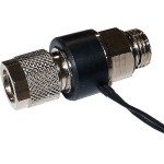 DocMicro-Embout M&eacute;tal Droit 1/4" pour tuyau 8/10mm ESV + Sonde Temp.