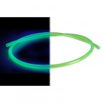 DocMicro-Tuyau PVC souple transparent 13mm interne, 19mm externe (Au m&egrave;tre) VERT R&eacute;actif aux UV