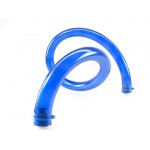 DocMicro-Tuyau High Flex BLEU R&eacute;actif aux UV Bleu 10mm interne, 16mm externe (Au m&egrave;tre)