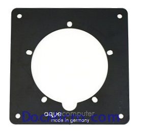 AquaComputer-Plaque de fixation Aluminium NOIRE pour Aquatube