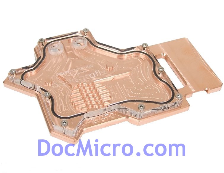 AquaComputer-Waterblock VGA AquaGraTiX RV670 ATi HD3870 Plexi