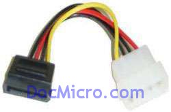 DocMicro-Adaptateur Alimentation 4 pins -> Alim SATA