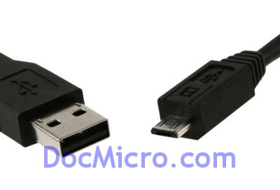 DocMicro-Cable USB A M&acirc;le <-> Micro-USB - 1.5m