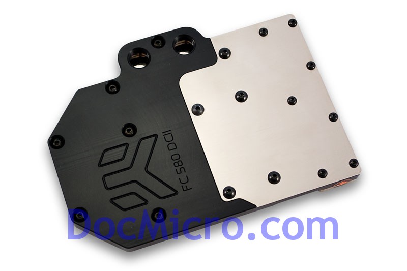 EK Water Blocks-WaterBlock VGA EK-FC580 DCII Nickel (EN) - Acetal