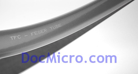 The Feser Company-Tuyau PVC souple Feser Tube - 10mm interne, 13mm externe (Au m&egrave;tre) R&eacute;actif aux UV ARGENT