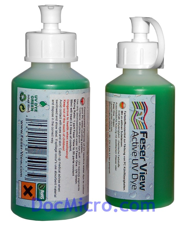 The Feser Company-Colorant R&eacute;actif aux UV VERT