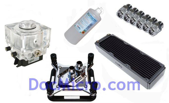 DocMicro-Kit complet DOCMICRO Xtreme PRO 360 12volts Intel Socket 775 & 1366 - Version 3.0