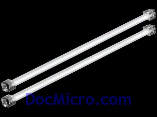 Sharkoon-N&eacute;on Cold Cathode 30cm BLANC (*2) Prot&eacute;g&eacute; + starter (Kit de 2 N&eacute;ons)