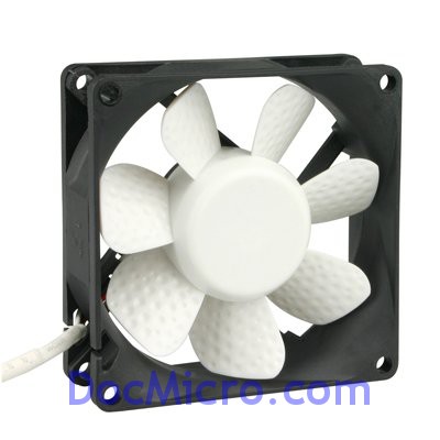 Sharkoon-Ventilateur 120*120*25mm Silent Eagle 1000 - 19 dB, 36.8CFM
