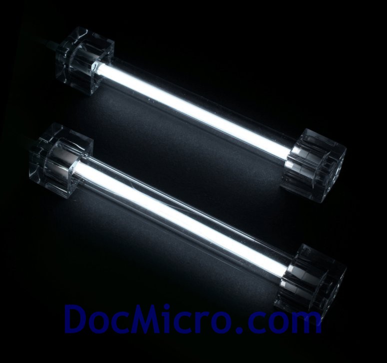 Sharkoon-N&eacute;on Cold Cathode 10cm Blanc (*2) Prot&eacute;g&eacute; + starter (Kit de 2 N&eacute;ons)