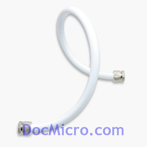 DocMicro-Tuyau High Flex BLANC R&eacute;actif aux UV 10mm interne, 16mm externe (Au m&egrave;tre)