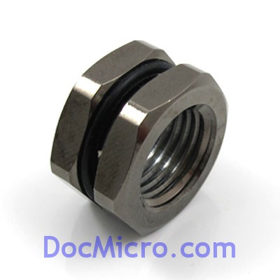XSPC-Passe-Cloison 1/4" Noir