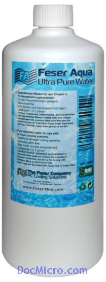 The Feser Company-Feser Aqua Ultra Pure Water - Eau distill&eacute;e non Conductrice Ultra Pure - 1 litre