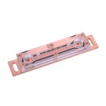 Alphacool-Waterblock pour Barrette M&eacute;moire D-RAM-Cooler X2 (Pour Corsair Dominator�) - Plexi