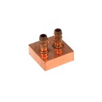 Alphacool-Waterblock Miniature pour chip m&eacute;moire MCX One - Edition Cuivre