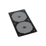 Phobya-Grille Hole 2*140mm Noir