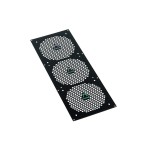 Phobya-Grille Hole 3*140mm Noir