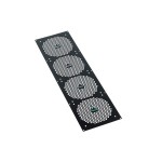 Phobya-Grille Hole 4*140mm Noir