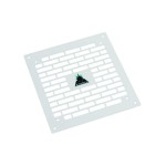 Phobya-Grille Bricky 1*140mm Blanc