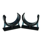 Alphacool-Pieds ABS pour Reservoir 50mm - Noir - (Jeu de 2)