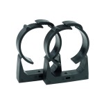 Alphacool-Pieds Clip-on pour Reservoir 60mm - Noir - (Jeu de 2)