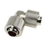 DocMicro-Coude M&eacute;tal pour tuyau 13/16mm - Argent