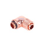 Alphacool-Embout M&eacute;tal Coud&eacute; 90&deg; 1/4" pour tuyau 10/13mm - Cuivre
