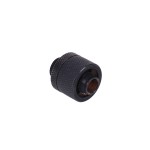 DocMicro-Embout M&eacute;tal Droit 1/4" pour tuyau 10/16mm - Noir Mat