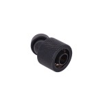 DocMicro-Embout M&eacute;tal Coud&eacute; 45&deg; 1/4" pour tuyau 10/16mm - Noir Mat