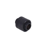 DocMicro-Embout M&eacute;tal Droit 1/4" pour tuyau 13/16mm - Noir Mat