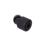 DocMicro-Embout M&eacute;tal Coud&eacute; 45&deg; 1/4" pour tuyau 13/16mm - Noir Mat