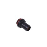 DocMicro-Embout Cannel&eacute; Droit 1/4" avec Joint pour Tuyau 10mm - FatBoy - Noir Mat