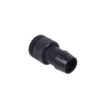 DocMicro-Bouchon / Adaptateur pour Tuyau 13mm - Noir Mat
