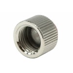 DocMicro-Double Connecteur M&acirc;le / Femelle 1/4" Molet&eacute; - Argent