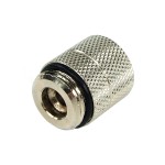DocMicro-Double Connecteur M&acirc;le / Femelle 3/8" Rotatif - Argent