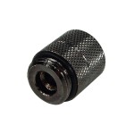 DocMicro-Double Connecteur M&acirc;le / Femelle 3/8" Rotatif - Noir