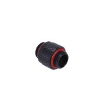 DocMicro-Double Connecteur M&acirc;le/M&acirc;le 1/4" ROTATIF - Noir Mat