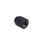 DocMicro-Double Connecteur M&acirc;le/Femelle 1/4" Rotatif - Noir Mat