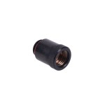 DocMicro-Double Connecteur M&acirc;le/Femelle 1/4" 25mm - Noir Mat