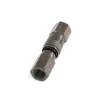 DocMicro-Raccord AutoBloquant Double Filetage 1/4" COULEUR NOIRE