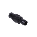 DocMicro-Raccord AutoBloquant HIGH-FLOW pour Tuyau 10mm - MALE - Noir Mat