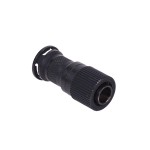 DocMicro-Raccord AutoBloquant HIGH-FLOW pour Tuyau 10/13mm - FEMELLE - Noir Mat