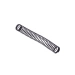 DocMicro-Ressort Acier pour Tuyau 11mm Externe - Longueur 100mm - Noir Mat